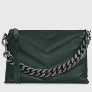 Rebecca Minkoff Edie Chevron purse Green